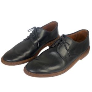 Allen Edmonds Academy Black Leather Derbys